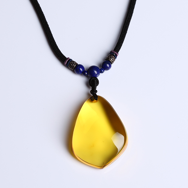 金珀素石项链